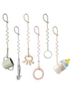 Correas de Juguete de Silicona Andy Bear - Paquete de 6