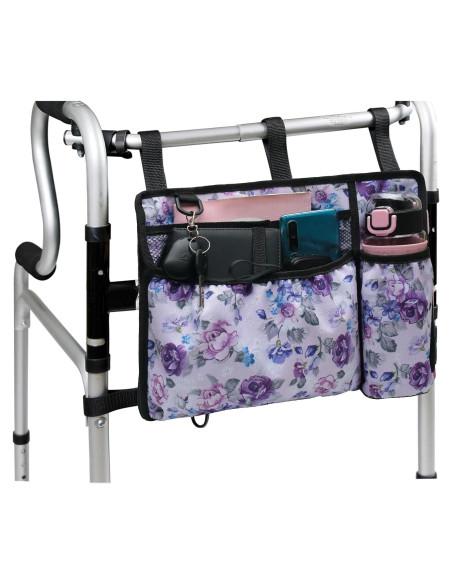 Bolsa para Andador Pouch Caroo con Soporte para Taza 39x27cm