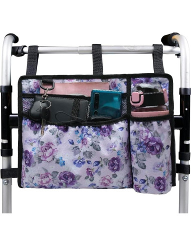 Bolsa para Andador Pouch Caroo con Soporte para Taza 39x27cm