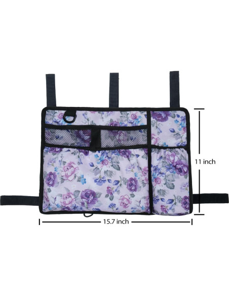 Bolsa para Andador Pouch Caroo con Soporte para Taza 39x27cm