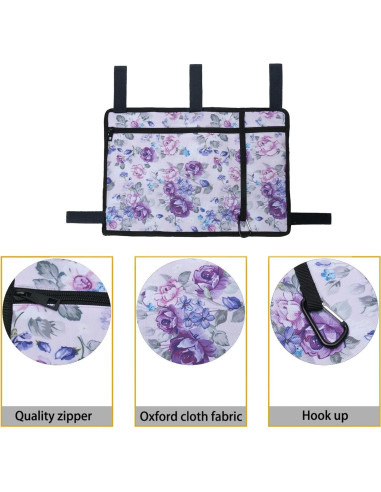 Bolsa para Andador Pouch Caroo con Soporte para Taza 39x27cm