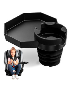 Bandeja de Viaje para Niños Integral T40 - Portavasos y Snacks