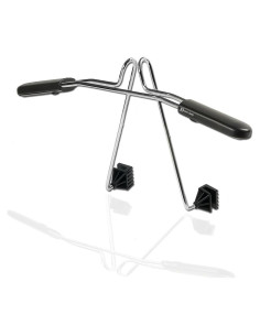 Perchero de abrigo ajustable Zento Deals Chrome 48-61 cm