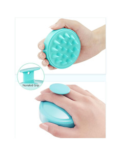 Masajeador de Cuero Cabelludo HEETA Verde para Cabello 2