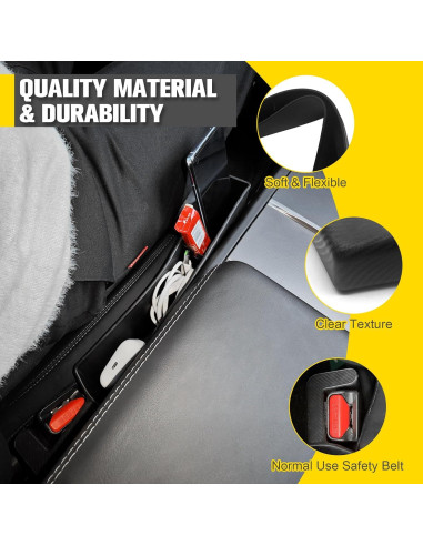 Organizador de Relleno de Espacio entre Asientos ZOSANY Negro