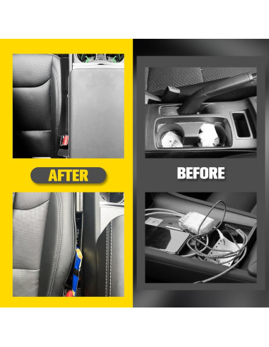 Organizador de Relleno de Espacio entre Asientos ZOSANY Negro