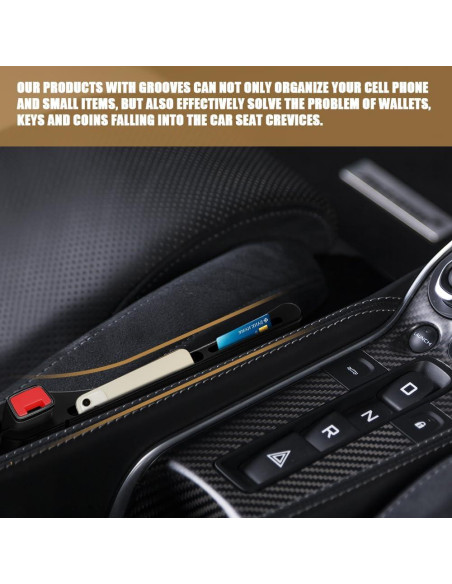 Organizador de Relleno Espacio Asientos Coche PACLVIO 2PCS