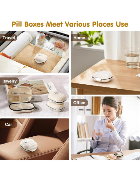 Estuche para Pastillas Zannaki Pequeño Organizador 7 Días