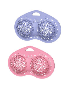 Bolsa de Lavado para Sujetadores LINLIJIA Silicona Rosa 24x38cm 2