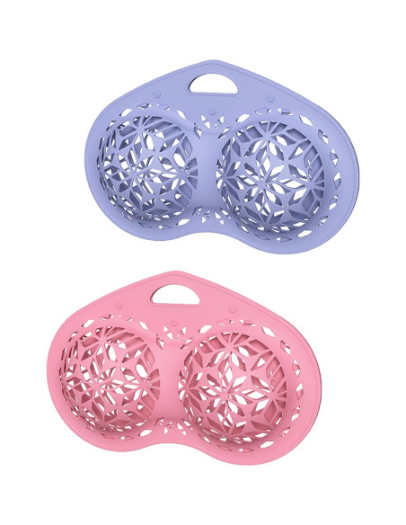 Bolsa de Lavado para Sujetadores LINLIJIA Silicona Rosa 24x38cm