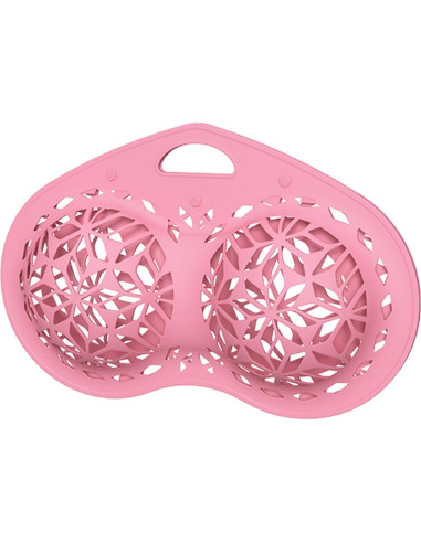Bolsa de Lavado para Sujetadores LINLIJIA Silicona Rosa 24x38cm