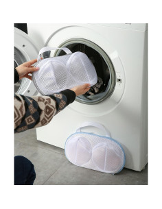 Juego de 2 bolsas de lavado de sujetadores Gouccpu 30x21cm 2