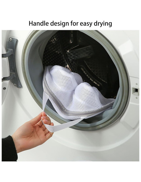 Juego de 2 bolsas de lavado de sujetadores Gouccpu 30x21cm