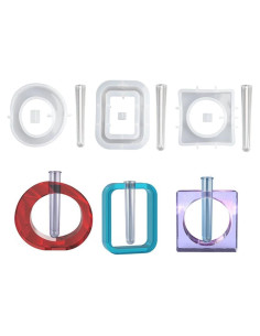 Moldes de Silicona para Jarrones Spencer - 3 Formas
