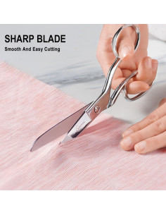 Tijeras de tela BoFuYuan 20.32 cm profesionales acero inoxidable 2
