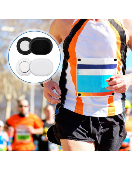 10 Pares de Clips Magnéticos para Número de Carrera Gosknor