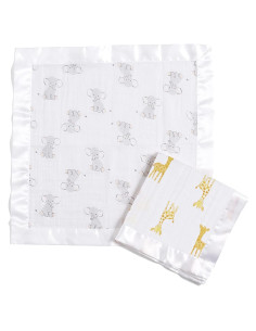 aden + anais Manta de Seguridad Issie 2 Paquete 100% Algodón