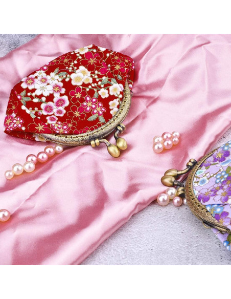 Monedero Floral Vintage Oyachic para Mujeres - 6.86x11.94 cm