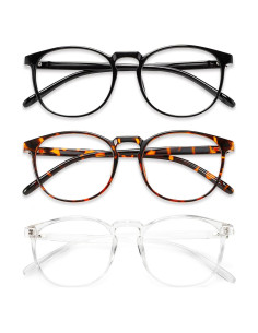Gafas Anti Luz Azul Przene 3 Pack Unisex Retro
