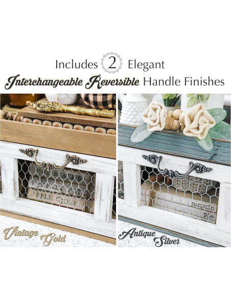 Estante de Alambre de Pollo Felt Creative - Gabinete Decorativo Azul Gris