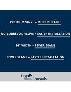 Hoja de Laminado de Vinilo Instant Granite 5.49m Luna Perla 2