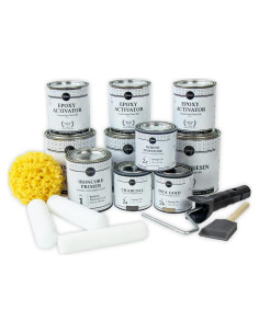Kit de Pintura Epóxica Giani 2.0 Pizarra para Encimeras 3.25 m