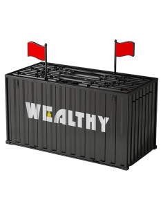 Banco de Monedas Inteligente Contenedor Negro CX-008