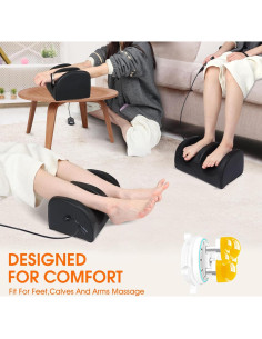 Masajeador de pies Shiatsu Folovn con calor y control remoto 2