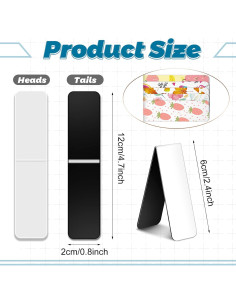 30 Marcadores Magnéticos de Papel Eaasty - Clásico, 119g 2