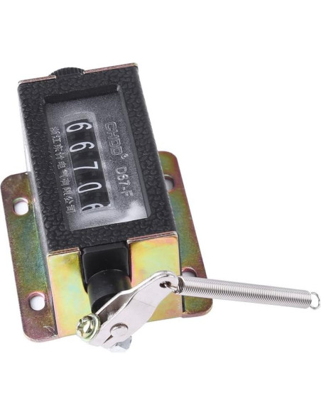 Contador Manual Tally 5 Dígitos Walfront - Clicker Mecánico