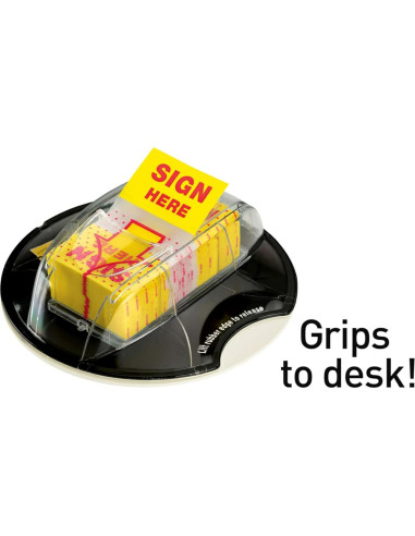 Banderas Post-it Amarillo 200 Unidades Firmar Aquí 3M