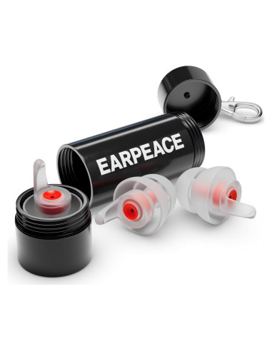 Tapones para Oídos EarPeace Música - Reducción 26dB - Reutilizables