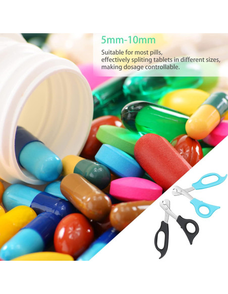 Tijeras para Dividir Pastillas Mudder con Cuchilla de Acero Inoxidable