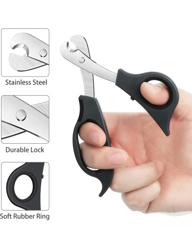 Tijeras para Dividir Pastillas Mudder con Cuchilla de Acero Inoxidable