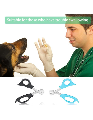 Tijeras para Dividir Pastillas Mudder con Cuchilla de Acero Inoxidable