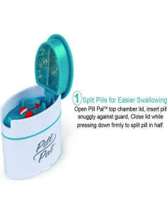 Cortador de Pastillas 3 en 1 Norco - Triturador y Caja Compacta 2