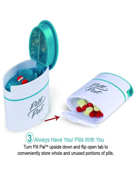 Cortador de Pastillas 3 en 1 Norco - Triturador y Caja Compacta Cortador de Pastillas 3 en 1 Norco - Triturador y Caja Compacta