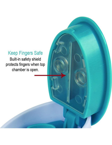 Cortador de Pastillas 3 en 1 Norco - Triturador y Caja Compacta