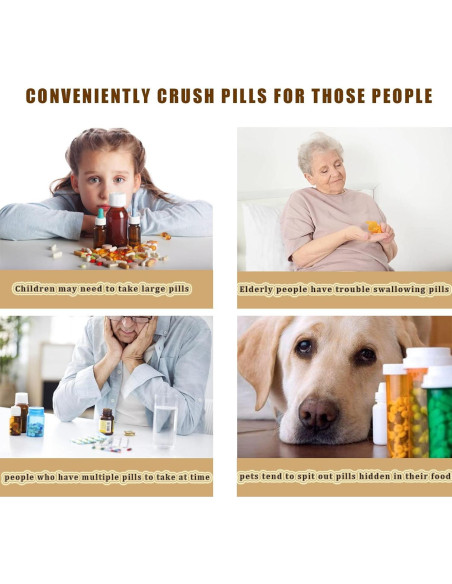 Triturador Eléctrico de Pastillas GOUBIANCEN PC - Multifuncional