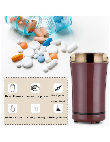 Triturador Eléctrico de Pastillas GOUBIANCEN PC - Multifuncional