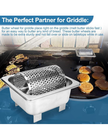 Rueda de Mantequilla Acero Inoxidable Ophjerg 1100ml