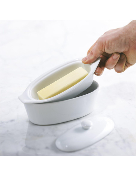 Barco de Mantequilla de Porcelana Trudeau 09607081A