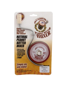 Mezclador de Mantequilla de Maní HIC Kitchen 16 oz Rojo