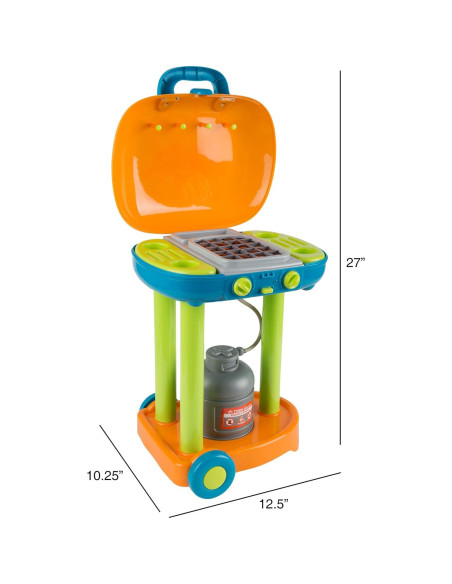 Juego de Parrilla BBQ Hey! Play! con Luz y Sonido