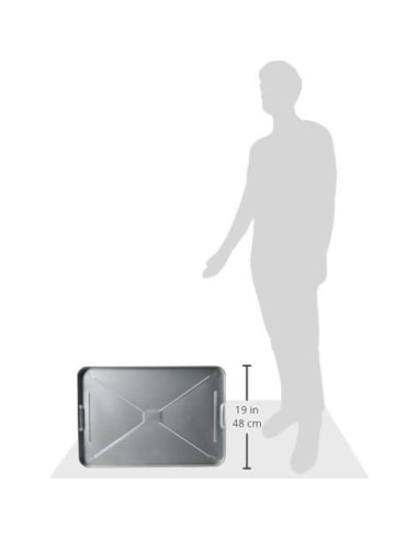 Bandeja de Goteo de Metal Galvanizado LubriMatic 75-755 44.5x63.5cm