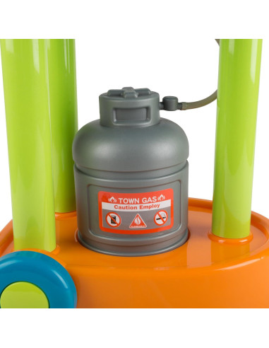 Juego de Parrilla BBQ Hey! Play! con Luz y Sonido