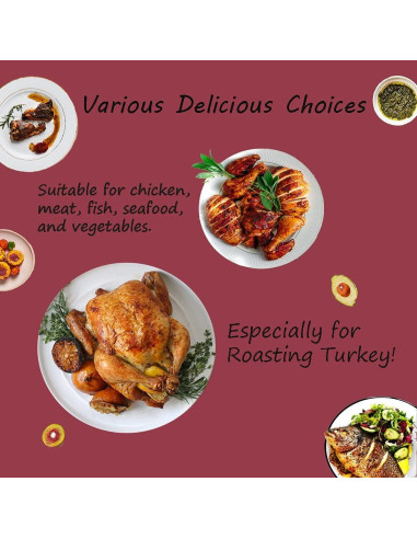 10 Bolsas para Horno de Pavo OOFLAYE 55x60 cm Resistentes