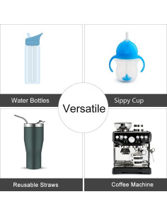 Juego de 12 cepillos limpiadores de tubos Kiemeu 24 cm 2