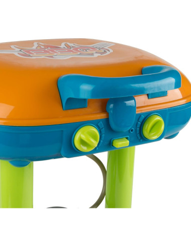 Juego de Parrilla BBQ Hey! Play! con Luz y Sonido