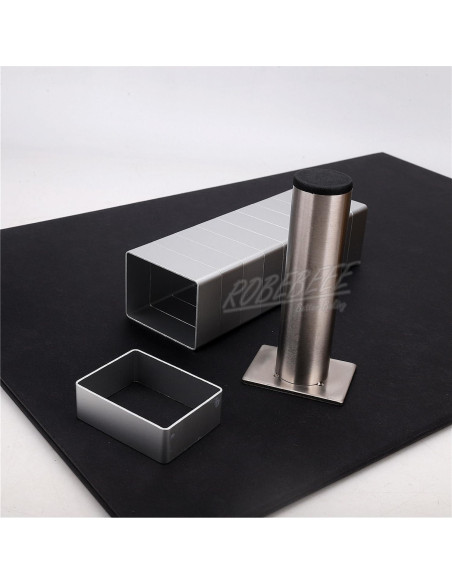 Juego de 10 Moldes de Galleta Rectangulares con Sello Robebeee Juego de 10 Moldes de Galleta Rectangulares con Sello Robebeee